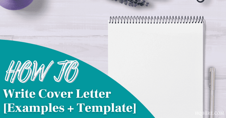 How to Write Cover Letter for Resume [Complete Guide]