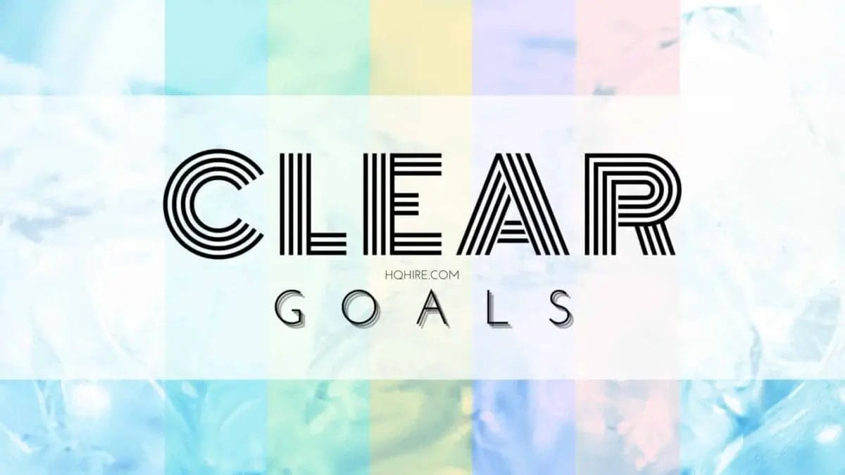 Clear Goals Setting by HQHIRE