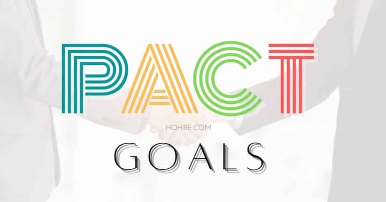 With Goals, PACT Goals Beat SMART
