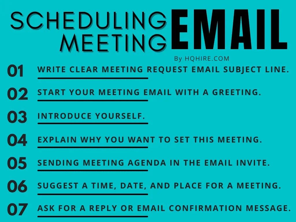 Schedule Meeting Email