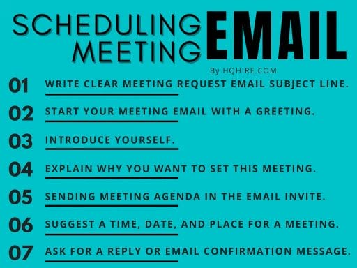 Schedule Meeting Email