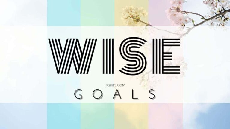 WISE Goals Setting