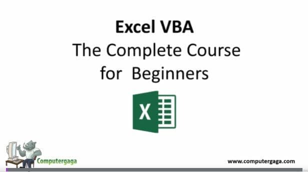 Excel VBA - The Complete Excel VBA Course for Beginners - 1