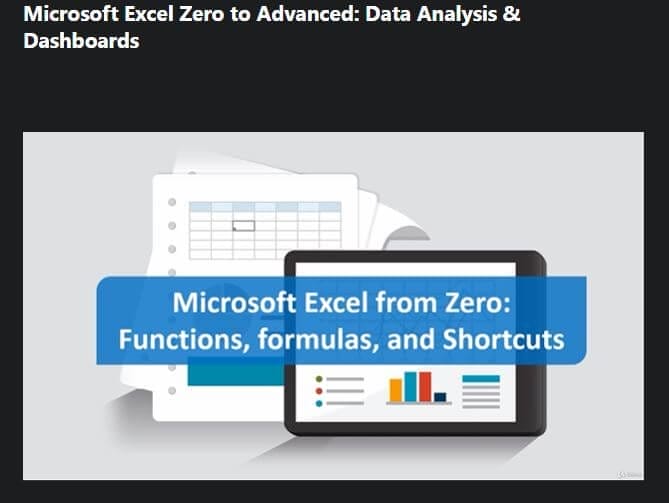 5 Best Online Courses To Learn Excel With Certificate | October 2024
