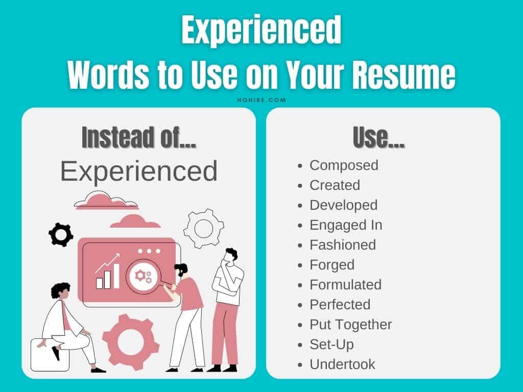 Experienced related words to use on your resume