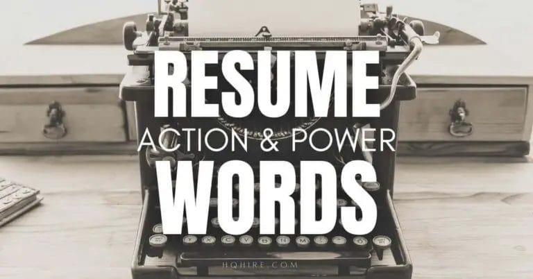 315+ Resume Action Words and Power Words That Impress Hiring Managers and Recruiters