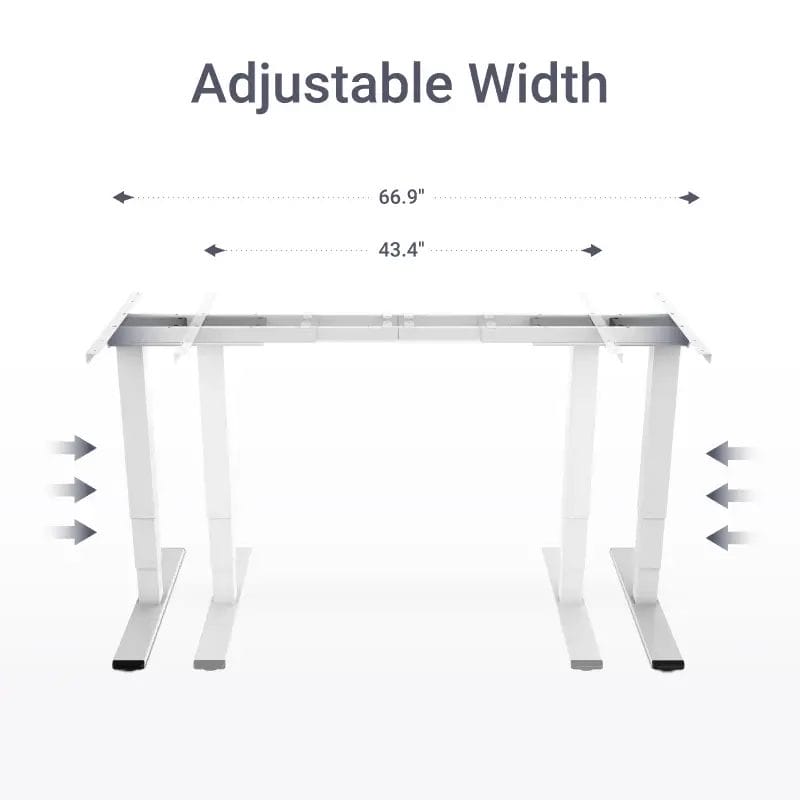 E5 Pro Standing Desk Adjustable Width