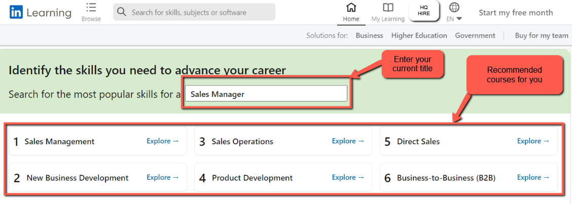 LinkedIn Learning Review: Is It Worth It? 6 LinkedIn Learning - Personalized Recommendations