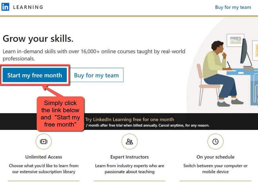LinkedIn Learning Review: Is It Worth It? 12 LinkedIn Learning - Start my free month