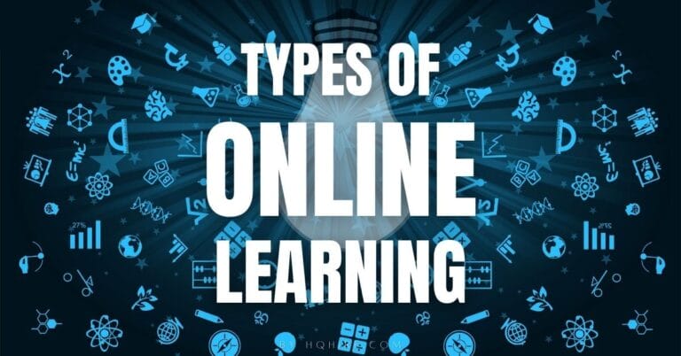 12 Main Types of Online Learning Offered Today