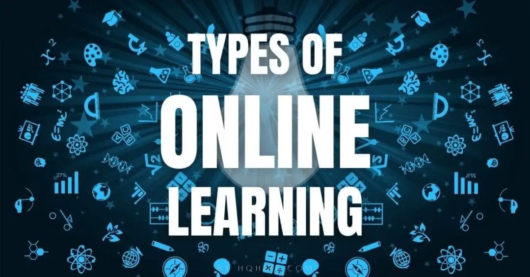 Types of online learning