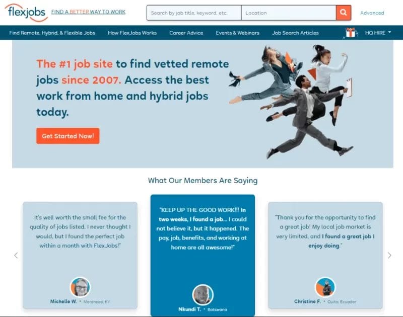 FlexJobs - HomePage