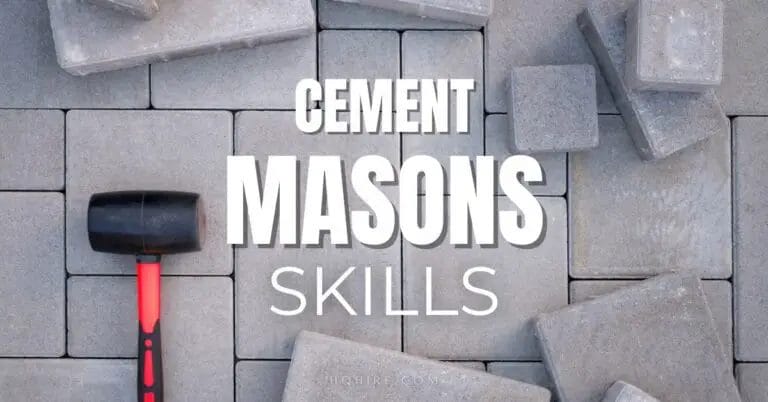 Honing the Skills of a Cement Mason in the Construction Industry