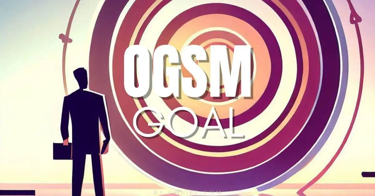 OGSM Goal_ Achievable goals that are align to your objective, goals, strategies and can be measured