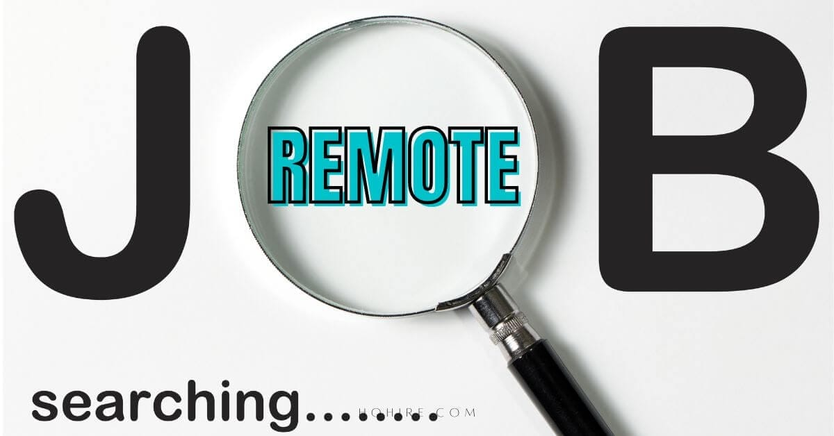 Best Job Search Sites For Remote Work