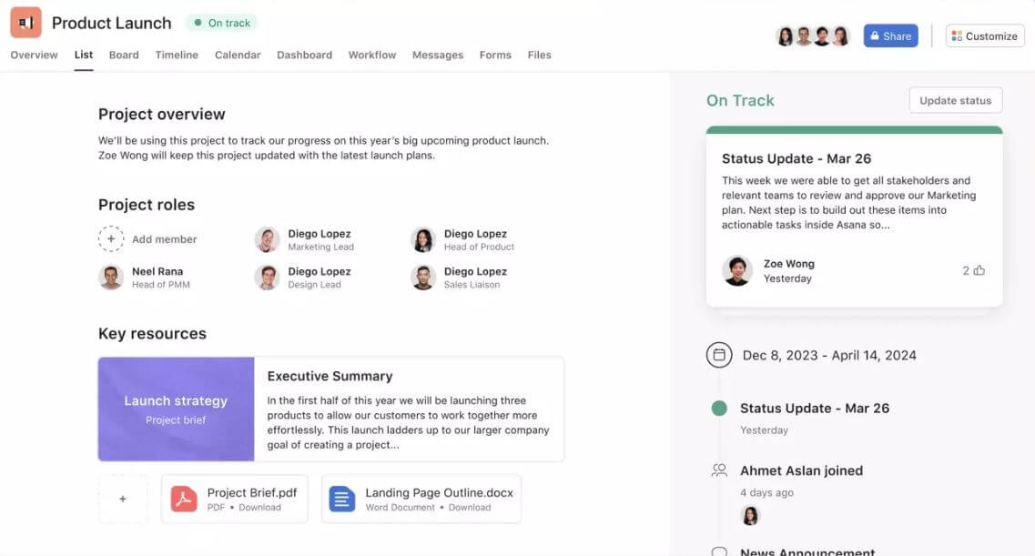 Collaboration Tools - Asana