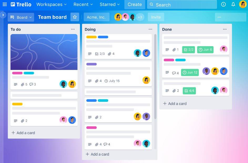 Collaboration Tools - Trello