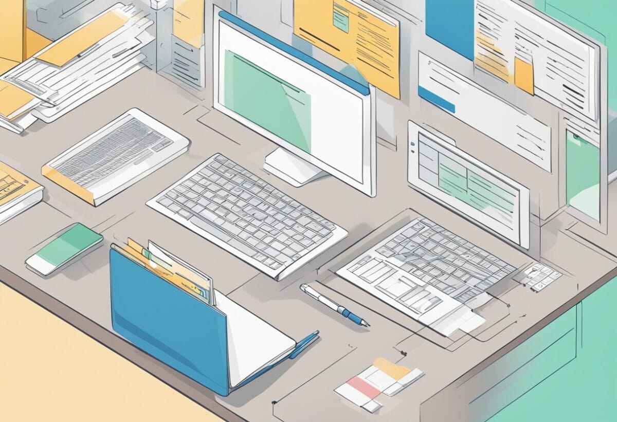 An organized email with clear headings and bullet points, demonstrating proper formatting and structure